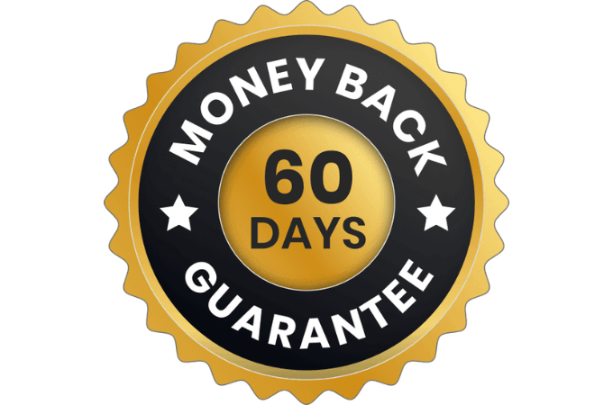 Flush Factor Plus supplement bottle for fluid retention and circulation support 60 days money back guarantee